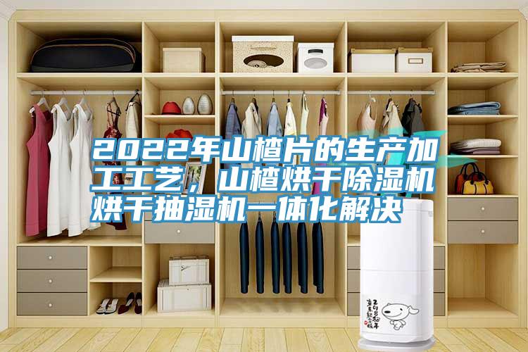 2022年山楂片的生產(chǎn)加工工藝，山楂烘干除濕機烘干抽濕機一體化解決