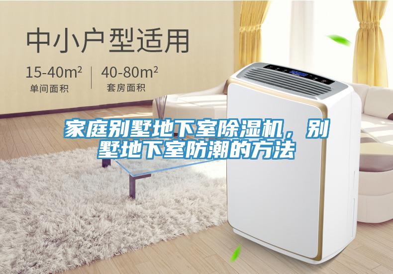 家庭別墅地下室除濕機(jī)，別墅地下室防潮的方法