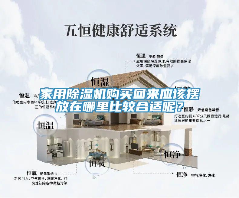 家用除濕機(jī)購(gòu)買(mǎi)回來(lái)應(yīng)該擺放在哪里比較合適呢？