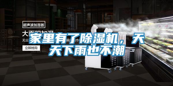 家里有了除濕機(jī)，天天下雨也不潮