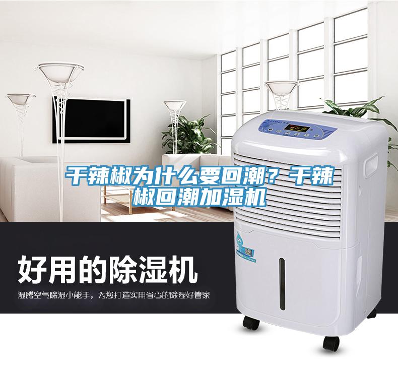 干辣椒為什么要回潮？干辣椒回潮加濕機(jī)