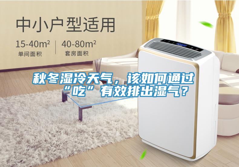 秋冬濕冷天氣，該如何通過“吃”有效排出濕氣？