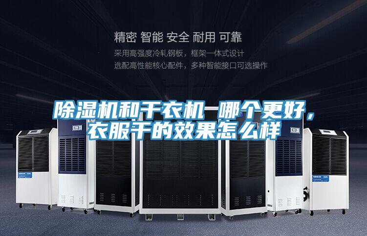除濕機(jī)和干衣機(jī) 哪個更好，衣服干的效果怎么樣