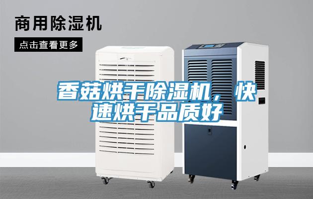 香菇烘干除濕機，快速烘干品質(zhì)好