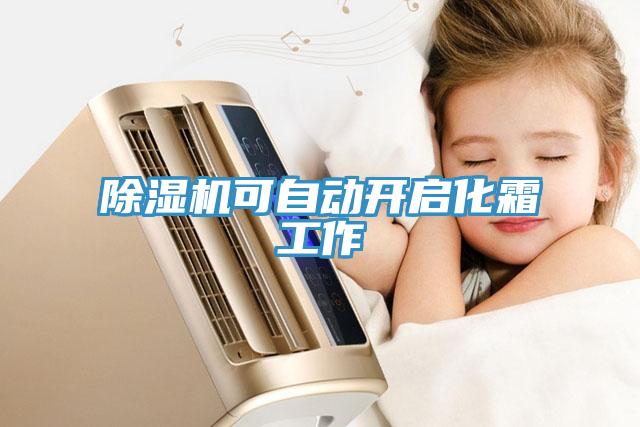除濕機(jī)可自動開啟化霜工作