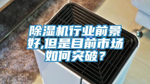 除濕機(jī)行業(yè)前景好,但是目前市場(chǎng)如何突破？