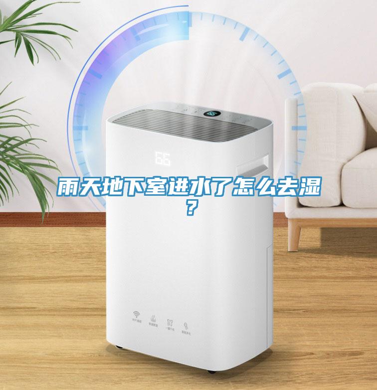 雨天地下室進(jìn)水了怎么去濕？
