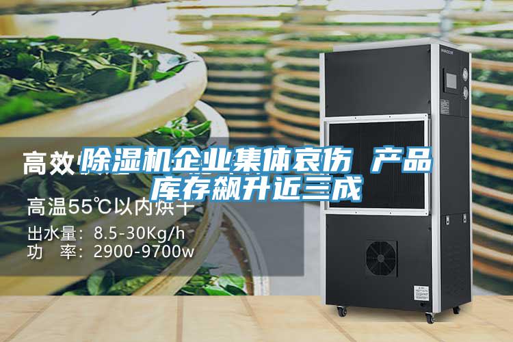 除濕機(jī)企業(yè)集體哀傷 產(chǎn)品庫存飆升近三成