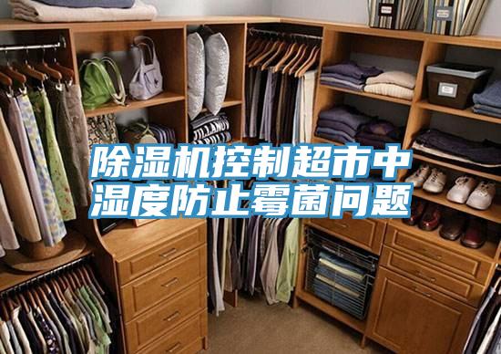 除濕機(jī)控制超市中濕度防止霉菌問題
