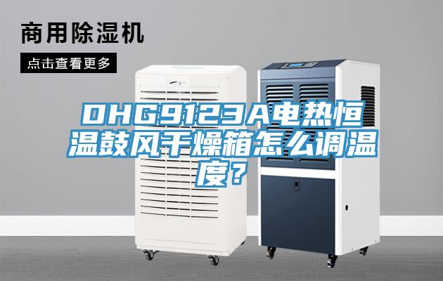DHG9123A電熱恒溫鼓風(fēng)干燥箱怎么調(diào)溫度？