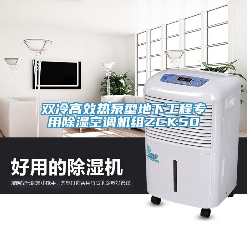 雙冷高效熱泵型地下工程專用除濕空調(diào)機(jī)組ZCK50
