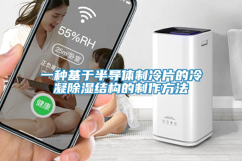 一種基于半導體制冷片的冷凝除濕結(jié)構(gòu)的制作方法