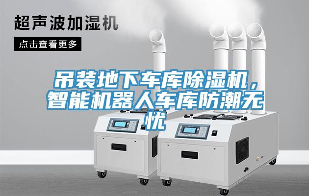 吊裝地下車庫除濕機(jī)，智能機(jī)器人車庫防潮無憂