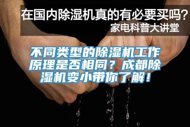 不同類型的除濕機工作原理是否相同？成都除濕機變小帶你了解！