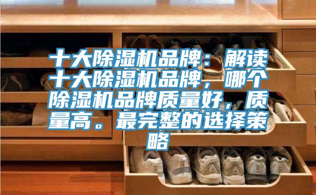 十大除濕機(jī)品牌：解讀十大除濕機(jī)品牌，哪個(gè)除濕機(jī)品牌質(zhì)量好，質(zhì)量高。最完整的選擇策略