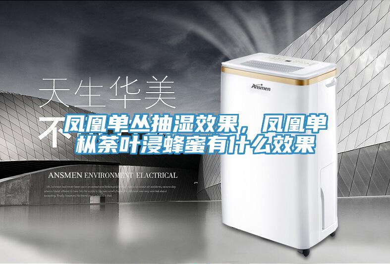 鳳凰單叢抽濕效果，鳳凰單樅荼葉浸蜂蜜有什么效果