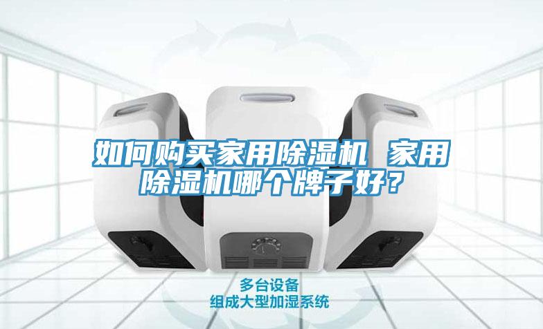 如何購買家用除濕機 家用除濕機哪個牌子好？