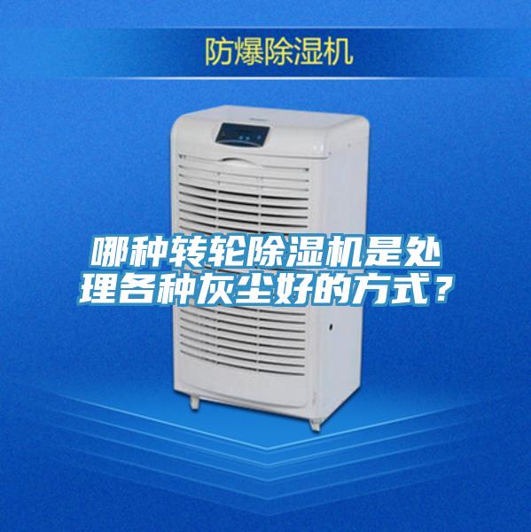 哪種轉(zhuǎn)輪除濕機是處理各種灰塵好的方式？