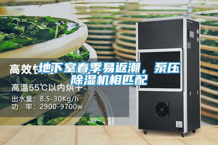地下室春季易返潮，泵壓除濕機相匹配