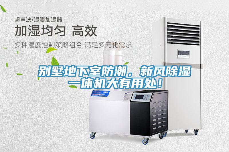 別墅地下室防潮，新風(fēng)除濕一體機大有用處！