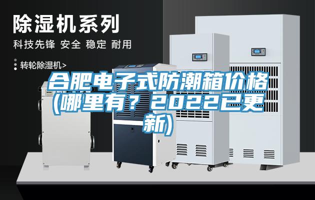 合肥電子式防潮箱價(jià)格(哪里有？2022已更新)