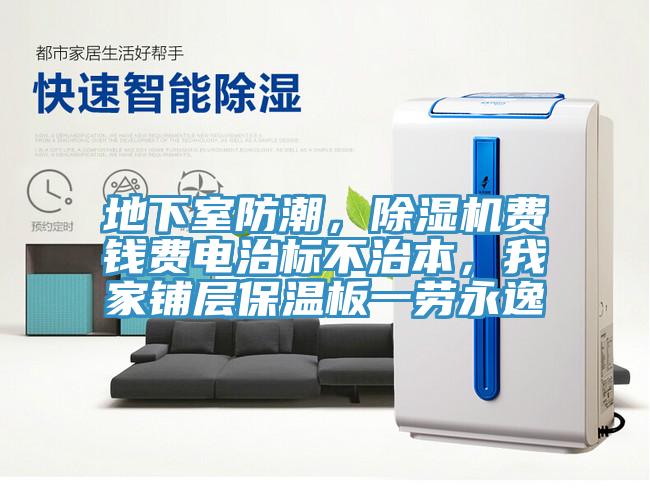 地下室防潮，除濕機費錢費電治標不治本，我家鋪層保溫板一勞永逸