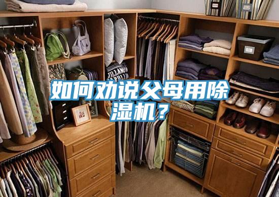 如何勸說(shuō)父母用除濕機(jī)？