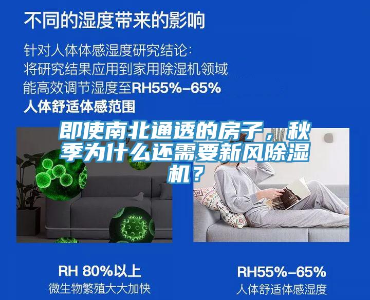 即使南北通透的房子，秋季為什么還需要新風(fēng)除濕機(jī)？