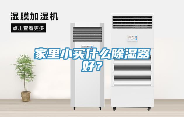 家里小買什么除濕器好？