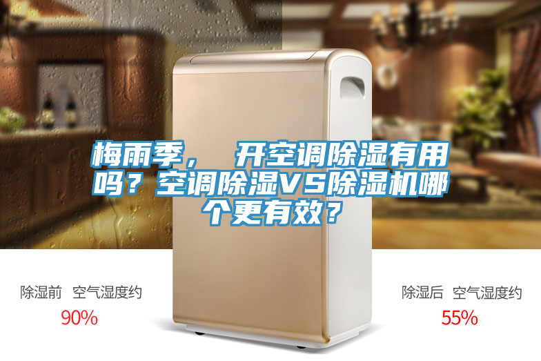 梅雨季， 開空調(diào)除濕有用嗎？空調(diào)除濕VS除濕機哪個更有效？