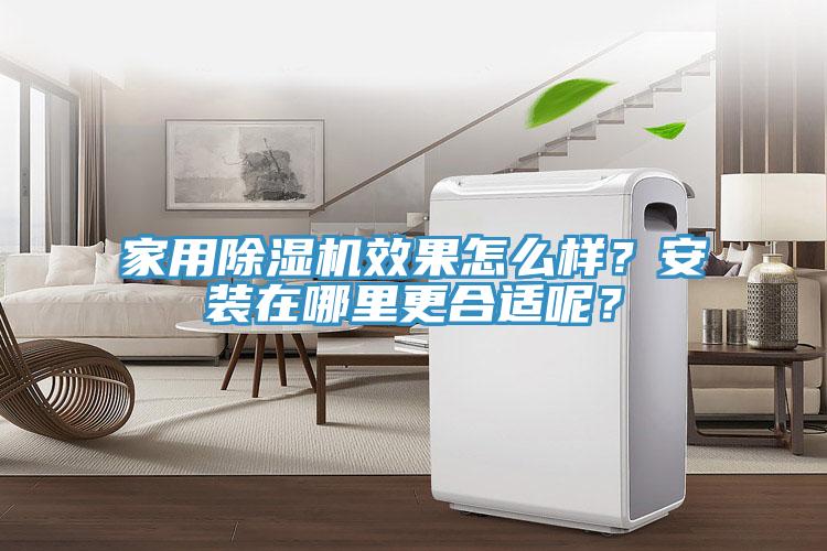 家用除濕機效果怎么樣？安裝在哪里更合適呢？