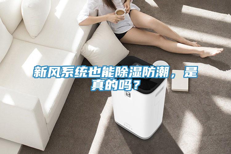新風(fēng)系統(tǒng)也能除濕防潮，是真的嗎？