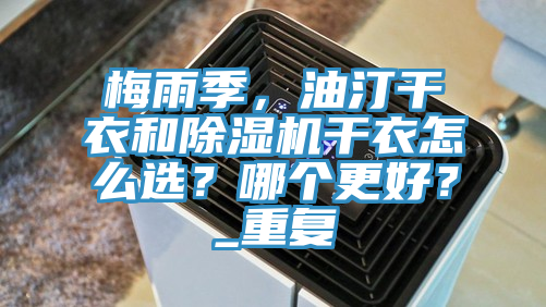梅雨季，油汀干衣和除濕機干衣怎么選？哪個更好？_重復(fù)