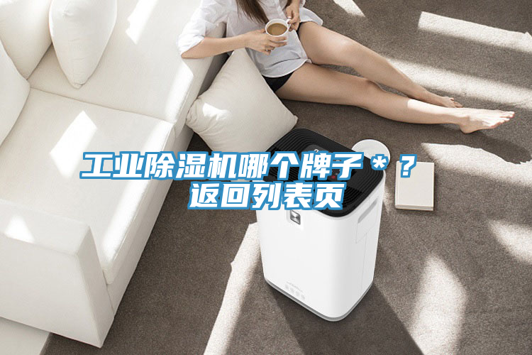 工業(yè)除濕機哪個牌子＊？ 返回列表頁