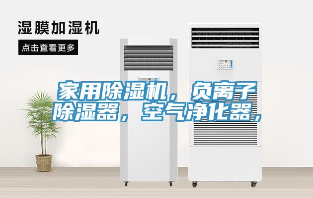家用除濕機(jī)，負(fù)離子除濕器，空氣凈化器，