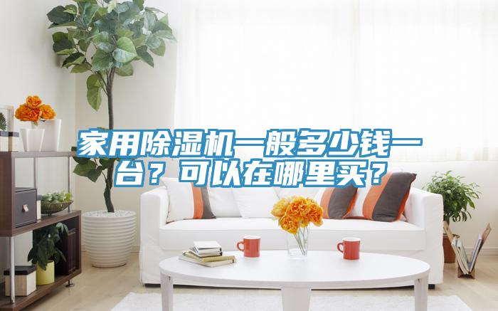 家用除濕機(jī)一般多少錢一臺(tái)？可以在哪里買？