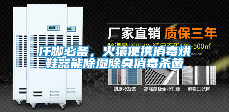 汗腳必備，火猿便攜消毒烘鞋器能除濕除臭消毒殺菌