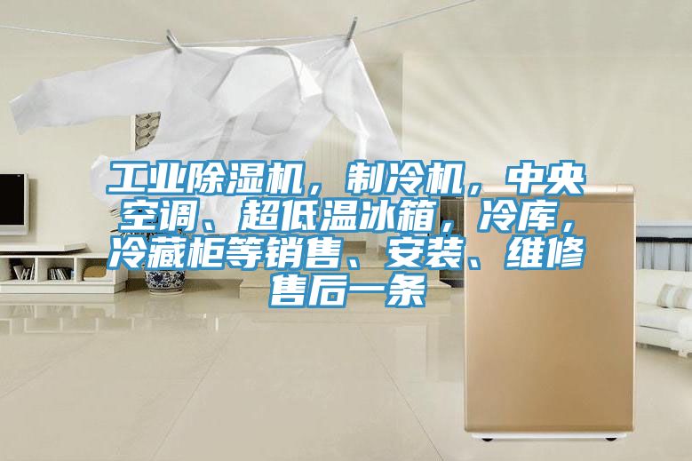 工業(yè)除濕機，制冷機，中央空調、超低溫冰箱，冷庫，冷藏柜等銷售、安裝、維修售后一條