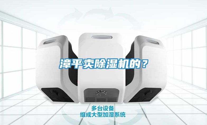漳平賣除濕機的？
