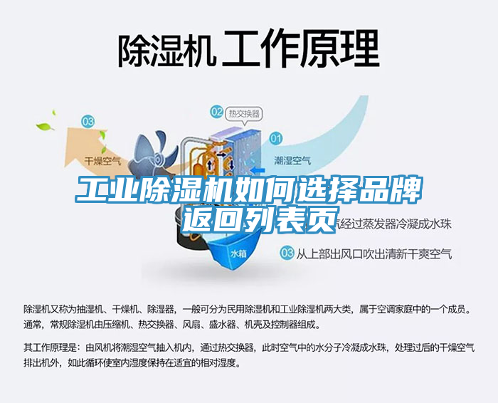 工業(yè)除濕機(jī)如何選擇品牌 返回列表頁(yè)