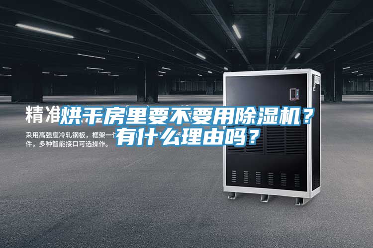 烘干房里要不要用除濕機？有什么理由嗎？