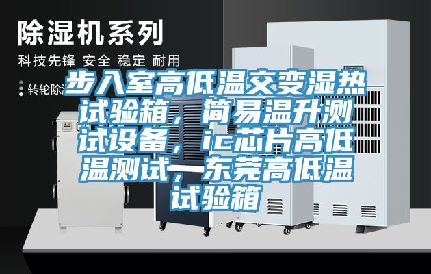 步入室高低溫交變濕熱試驗箱，簡易溫升測試設(shè)備，ic芯片高低溫測試，東莞高低溫試驗箱