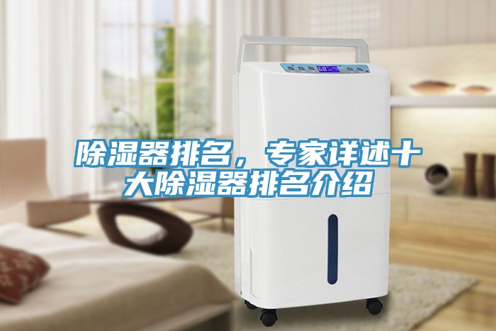 除濕器排名，專家詳述十大除濕器排名介紹