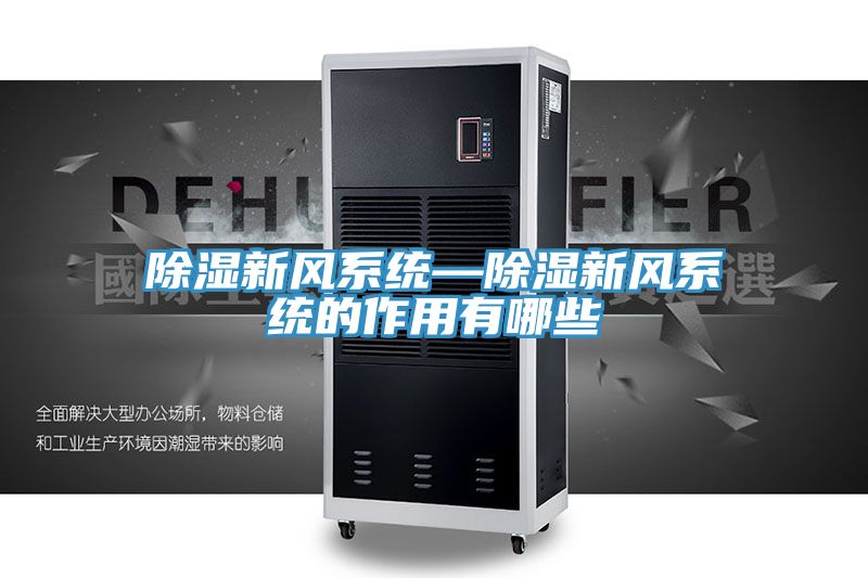 除濕新風系統(tǒng)—除濕新風系統(tǒng)的作用有哪些