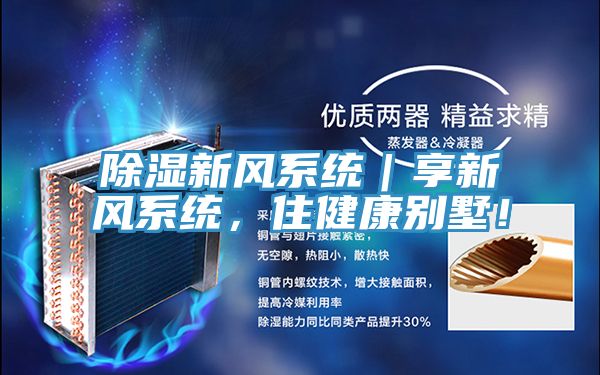 除濕新風(fēng)系統(tǒng)｜享新風(fēng)系統(tǒng)，住健康別墅！