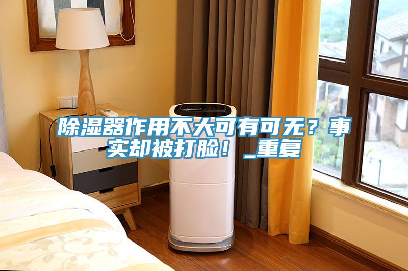除濕器作用不大可有可無？事實(shí)卻被打臉！_重復(fù)