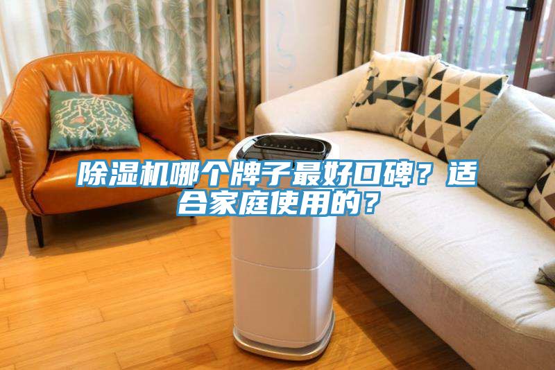 除濕機(jī)哪個(gè)牌子最好口碑？適合家庭使用的？