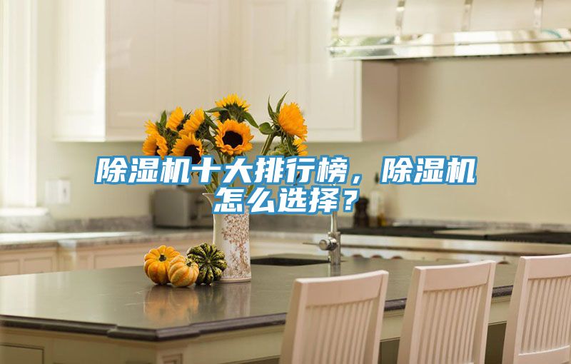 除濕機(jī)十大排行榜，除濕機(jī)怎么選擇？