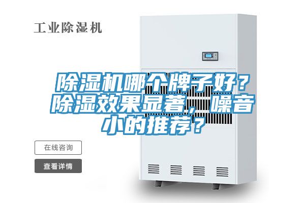 除濕機(jī)哪個(gè)牌子好？除濕效果顯著，噪音小的推薦？