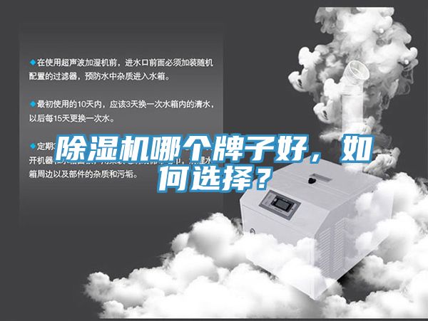 除濕機(jī)哪個牌子好，如何選擇？